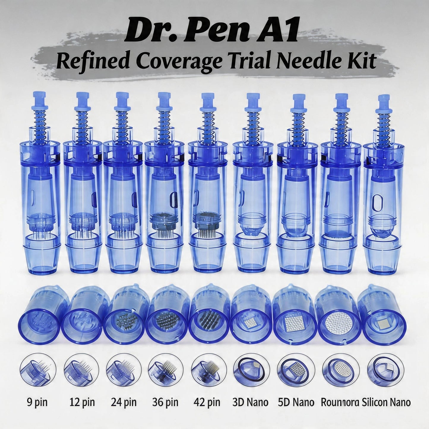 Dr. Pen A1 Refined Coverage Trial Needle Kit